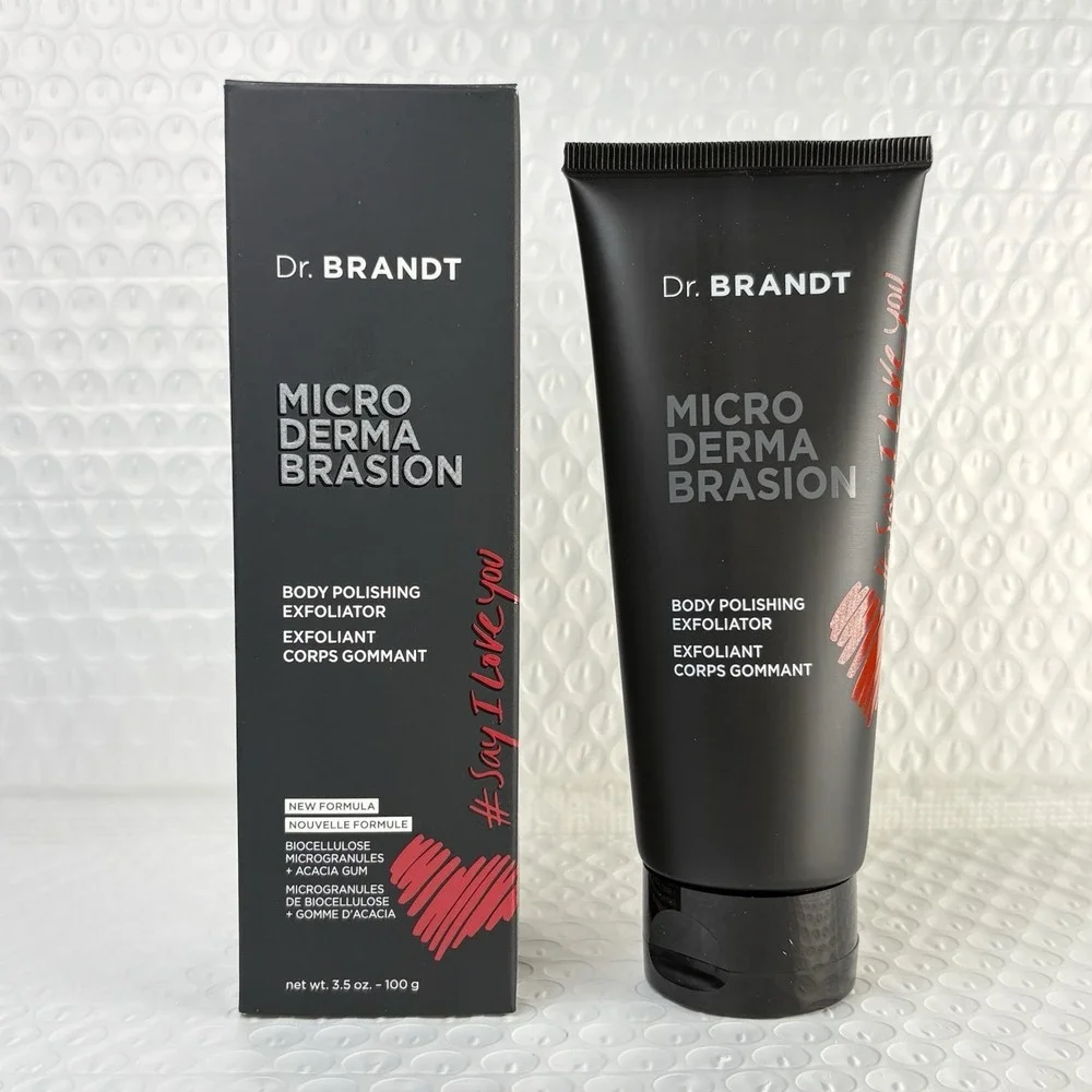 2x Dr Brandt Microdermabrasion Body Polishing Exfoliator Scrub 3.5oz New Formula